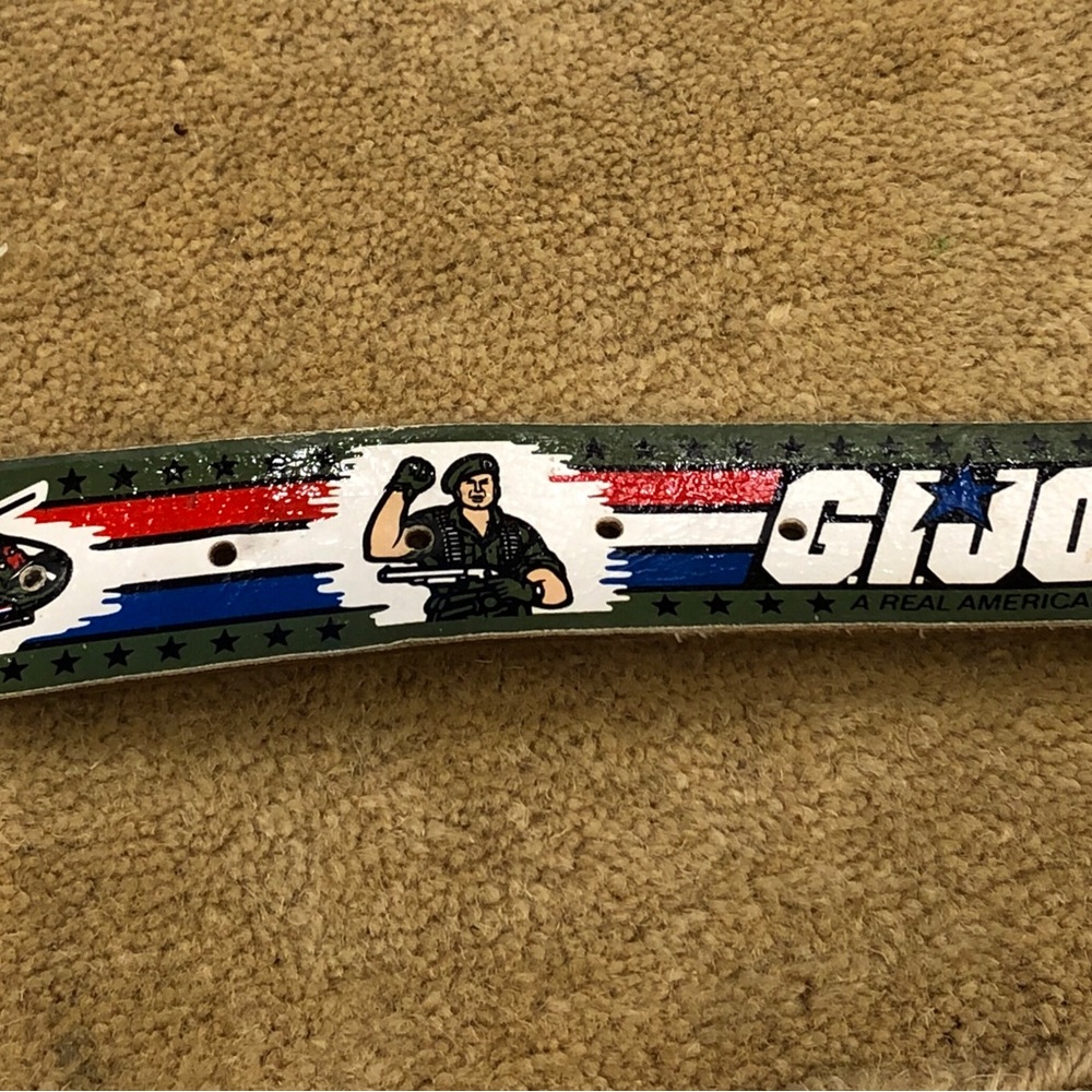 Kids G.I. Joe Belt, Minor Wear, 1986